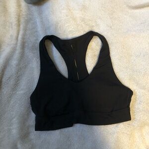 Aerie Black Racerback Sports Bra